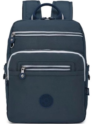 Smart Bags Krinkıl Kumaş Su Geçirmez Sırt Çantası BC 1207 - Lacivert