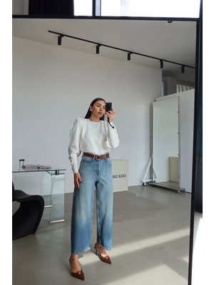 Özge Özgenç 5 Düğmeli Boyfriend Jean