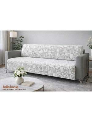 Bella Home Dinarsu Dot Tabanlı Kaymaz Koltuk Örtüsü (1 Adet) | 175X220 cm | Modern Tasarım | Dayanıklı & Uzun Ömürlü