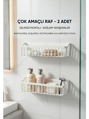 Yapışkanlı Banyo Mutfak Düzenleyici