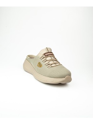 King Paolo 5109 Krakers Bej Kadın Terlik