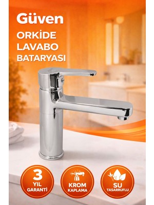 Güven Orkide Lavabo Bataryası