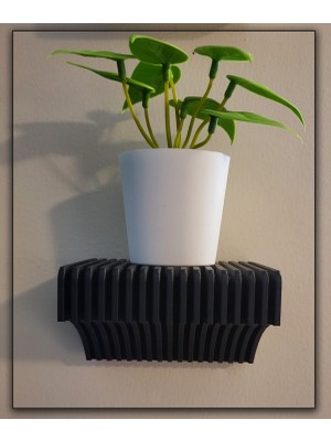 Minimal Duvar Rafı – Modern Tasarım Küçük Duvar Rafı – Dekoratif Bitki & Anahtar Rafı