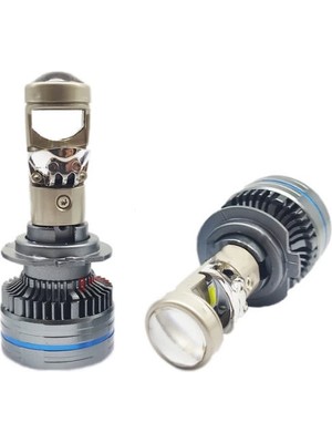 Femex Pro Plus H7 Mini Bi-Led 110W Beyaz Renk Mercekli Aydınlatma Ürünü Özellikleri  25000 Lumen