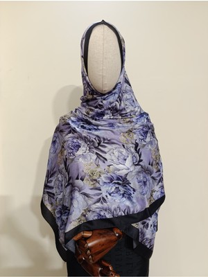 Esima Butik Çiçek Desenli  Soft Şal
