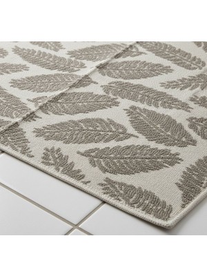 Nikar Home Pamuklu Kaymaz Taban Dikdörtgen Banyo Paspası – Yüksek Emici Pamuk Dokuma Halısı Banyo Mutfak Salon