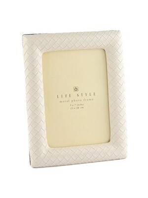 Mikasa Moor Çerçeve Deri Krem 13X18 cm 103924