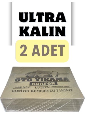 Apex Kağıt Paspas 1000 Adet, Ultra Kalın Araba Paspas Kağıdı - 135 Gram  Oto Yıkama Kağıt Paspas