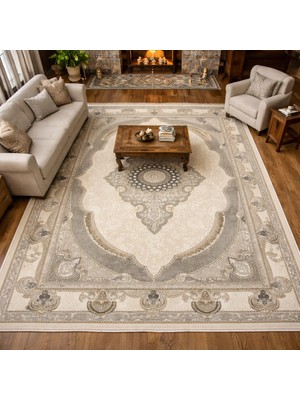 Luxess Halı Roma 1161 Gri Modern Salon Halısı