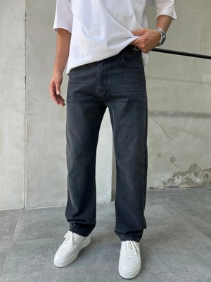 Difransel Jeans Erkek Loose Fit Baggy Jean