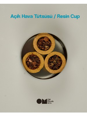 White Sage Açık Hava Tütsüsü / Resin Cup