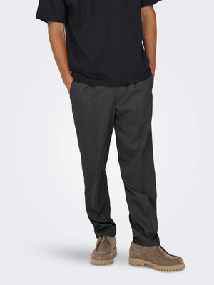 Only & Sons Erkek Chino Siyah Pantolon - 22035160