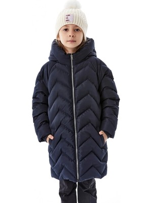 Benitto Kids Kız Çocuk Kapüşonlu Kışlık Şişme Mont 51353
