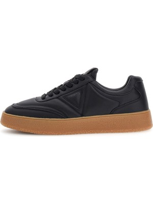 Guess Erkek Wimoh Deri Sneaker - Siyah