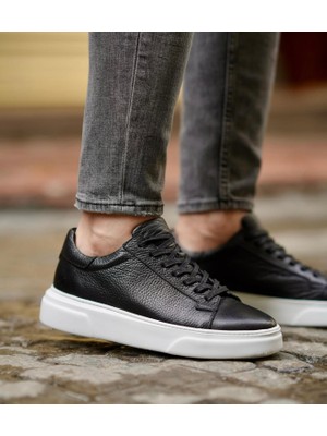 Taşpınar Ayakkabı Taşpınar %100 Hakiki Deri Ortopedik Hafif Erkek Rahat Günlük Büyük Numara Sneaker 38-47