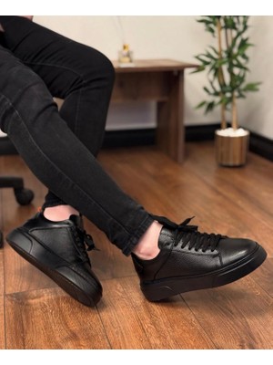 Taşpınar Ayakkabı Taşpınar %100 Hakiki Deri Ortopedik Hafif Erkek Rahat Günlük Büyük Numara Sneaker 38-47