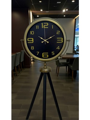 Çetiner Group Black Noble Eskitme Tripod Ayaklı Saat