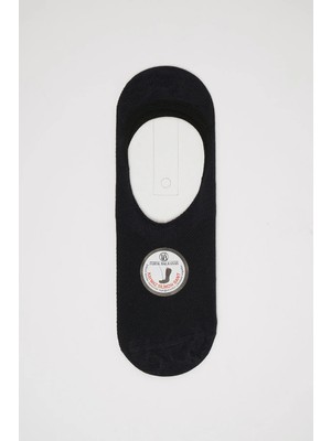 Faruk Balkanas 3 Adet Bambu Düz Renk Babet Çorap