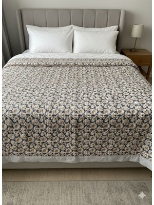 Ecem Home Tek Kişilik Pamuklu Kapitone Pike