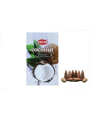 Tuncel Store Coconut Back Flow Cones 10'lu