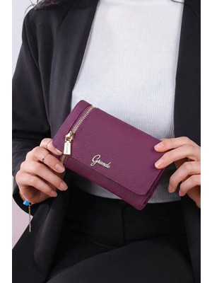 Grande 2639 Hakiki Deri Kadın Cüzdan