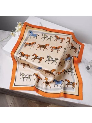 Venüs Design Desenli Şal-Fular 70X70