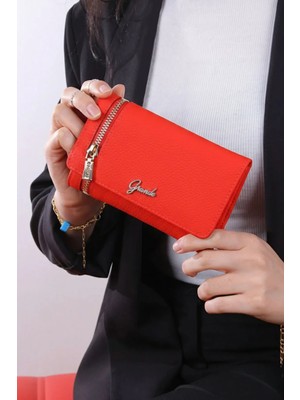 Grande 2639 Hakiki Deri Kadın Cüzdan