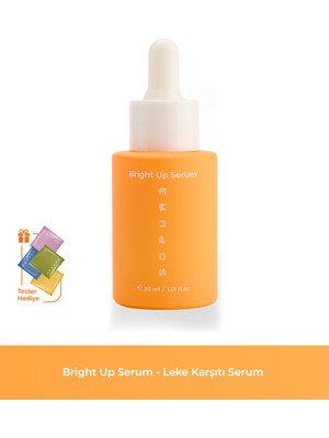 Sopure Bright Up Serum-Leke Karşıtı, Aydınlatıcı ve Cilt Tonu Eşitleyici Kompleks Serum