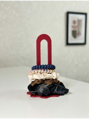 Karerca Dekoratif Toka Organizeri Toka Standı Saç Tokası ve Scrunchie Düzenleyici Stand