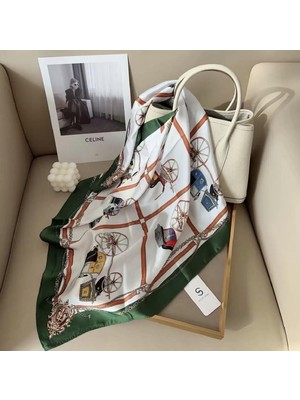 Venüs Design Desenli Şal-Fular 90X90