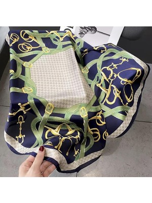 Venüs Design Desenli Şal-Fular 70X70