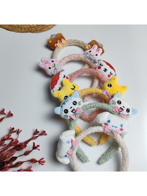 Moda Rüyası Sevimli Figürlü Kız Çocuk Taç