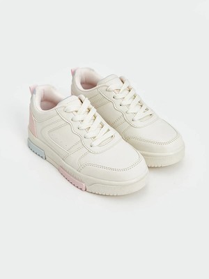 Lc Waikiki Yeni Sezon Bağcıklı Kız Çocuk Spor Ayakkabı