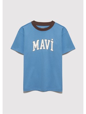 Mavi Çocuk Mavi Logo Baskılı Tişört Riviera 6610417-70724