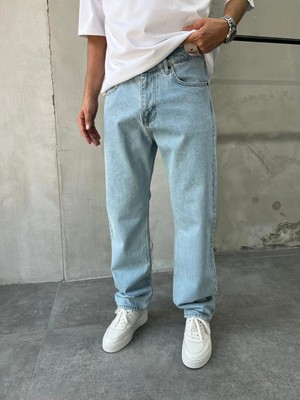 Difransel Jeans Erkek Streetwear Loosefit Baggy Pantolon