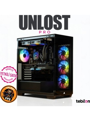 Tebilon UNLOST PRO-Amd Ryzen 7800X3D-GIGABYTE Geforce Rtx 5070 Ti Eagle-Gıgabyte B650M AX-16GB Ddr5-1tb-Oem Paket
