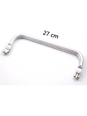 Royaleks Gizli Metal Çanta Bursu - 27 cm - Metal Çanta Aparatı Çanta Aksesuarı