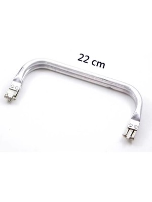 Royaleks Gizli Metal Çanta Bursu - 22 cm - Metal Çanta Aparatı Çanta Aksesuarı