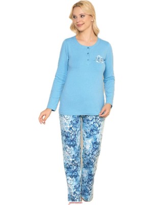 Alperi 79-60 Kadın Uzun Kol Pijama Takım