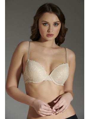 New Bra 8125 Kadın Dantelli Destekli Sütyen