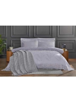 Özdilek (Nev) Çeyiz Seti Mysıa Gri