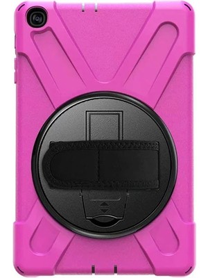 MK Beykoz Galaxy Tab A7 10.4 SM-T500-T505-T507 Kılıf Shockproof 3 Katmanlı Standlı Zırh K - KE002Q-76X6O