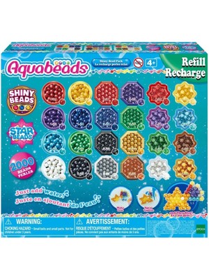 31995 Aquabeads Parlak Boncuk Paketi (Yedek Paket) 2000 Parça +4 Yaş