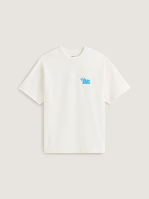 Vans Bar Hopper Ss Tee Erkek Beyaz T-Shirt - VN000TQP