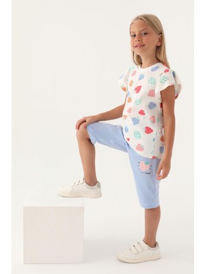 RolyPoly Roly Poly 3411 Strawberry Kız Çocuk Kapri Takım