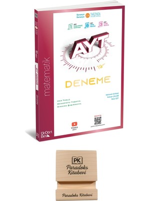 ÜçDörtBeş Yayınları 345 Ayt 10LU Matematik Deneme Güncel Baskı + Telefon Standı
