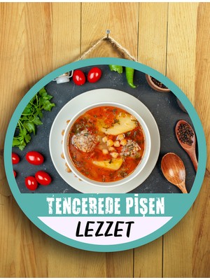 Mayeka Cafeler Restoranlar Sulu Yemekçiler Ev Yemekleri Için Sulu Yemek Duvar Kapı Tablo Ahşap Askılı Pano Tabela