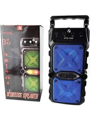 MK Beykoz Bluetooth Hoparlör Yüksek Ses Kaliteli Büyük Boy Çift Çıkışlı Ses Bombası - KE002Q-799AT