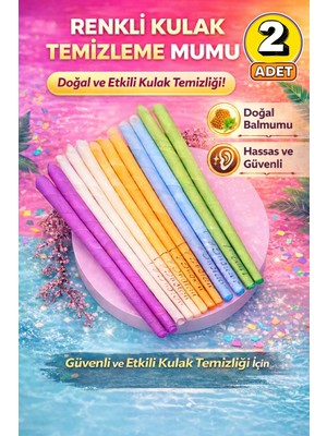 Jasper Kulak Temizleme Mumu Seti