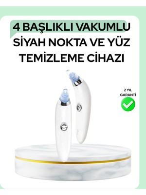 MK Beykoz Gözenek Açıcı Buhar Etkili Vakumlu Siyah Nokta Temizleyici – Farklı Cilt Tipl - KE002Q-78XTR